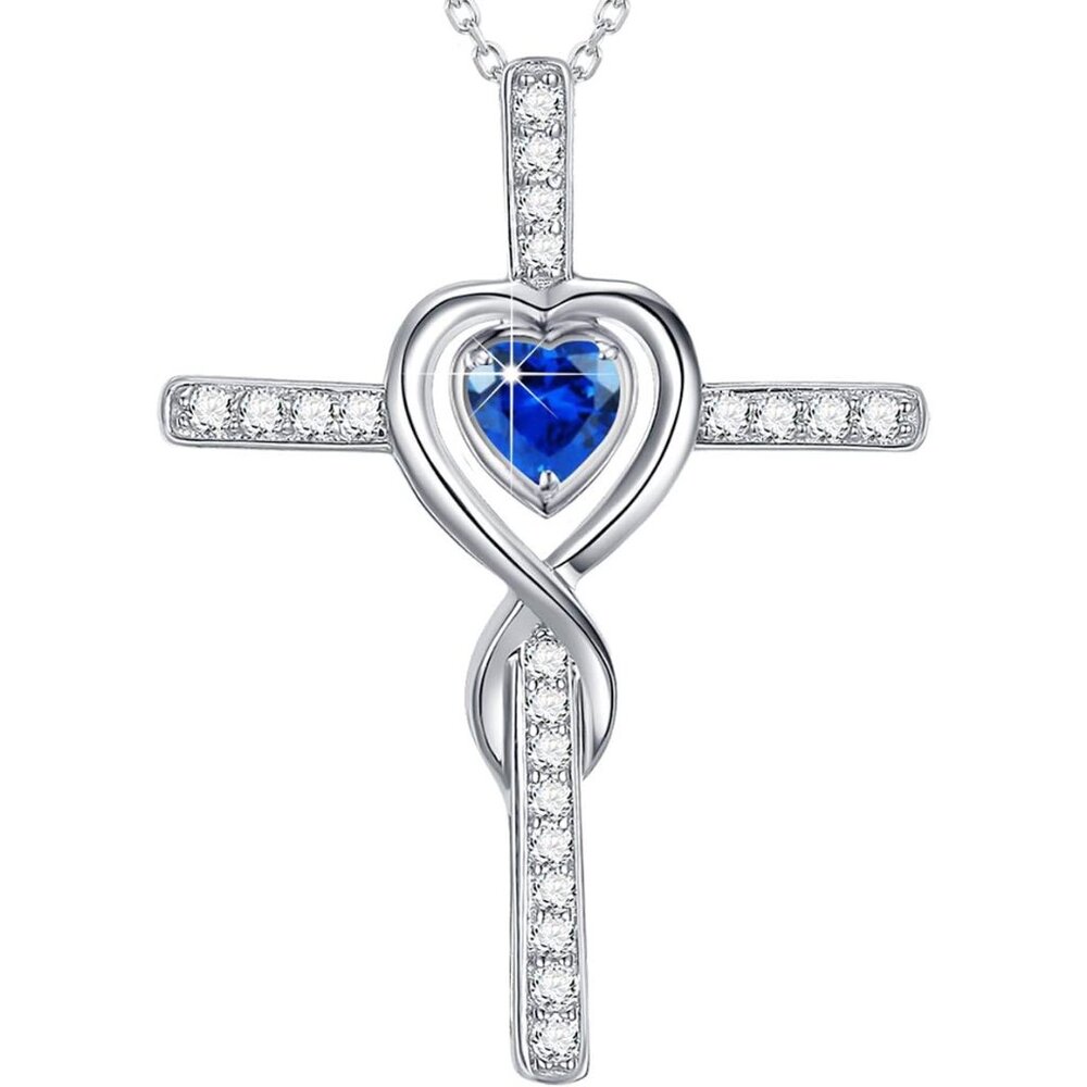 Love Infinity Jewelry for Women Birthday Gifts Wife Mom January February Birthst